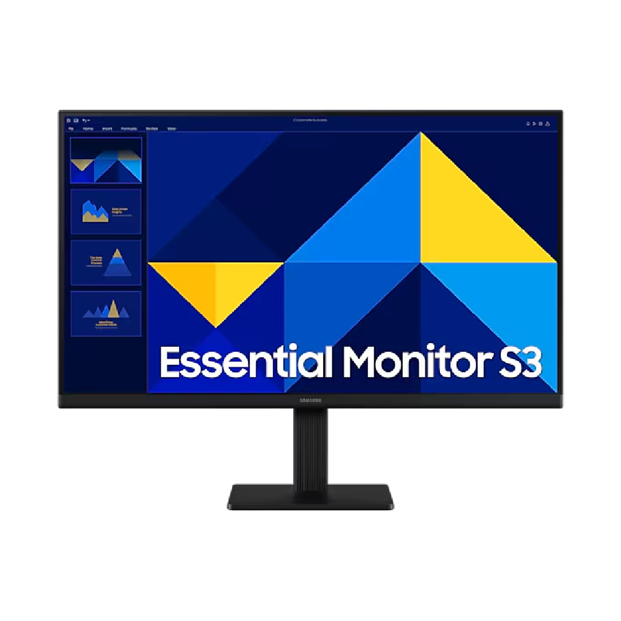 Samsung LS24D300GAMXUE Essential Monitor S3 – 24" Full HD IPS, 100Hz, 5ms, HDMI