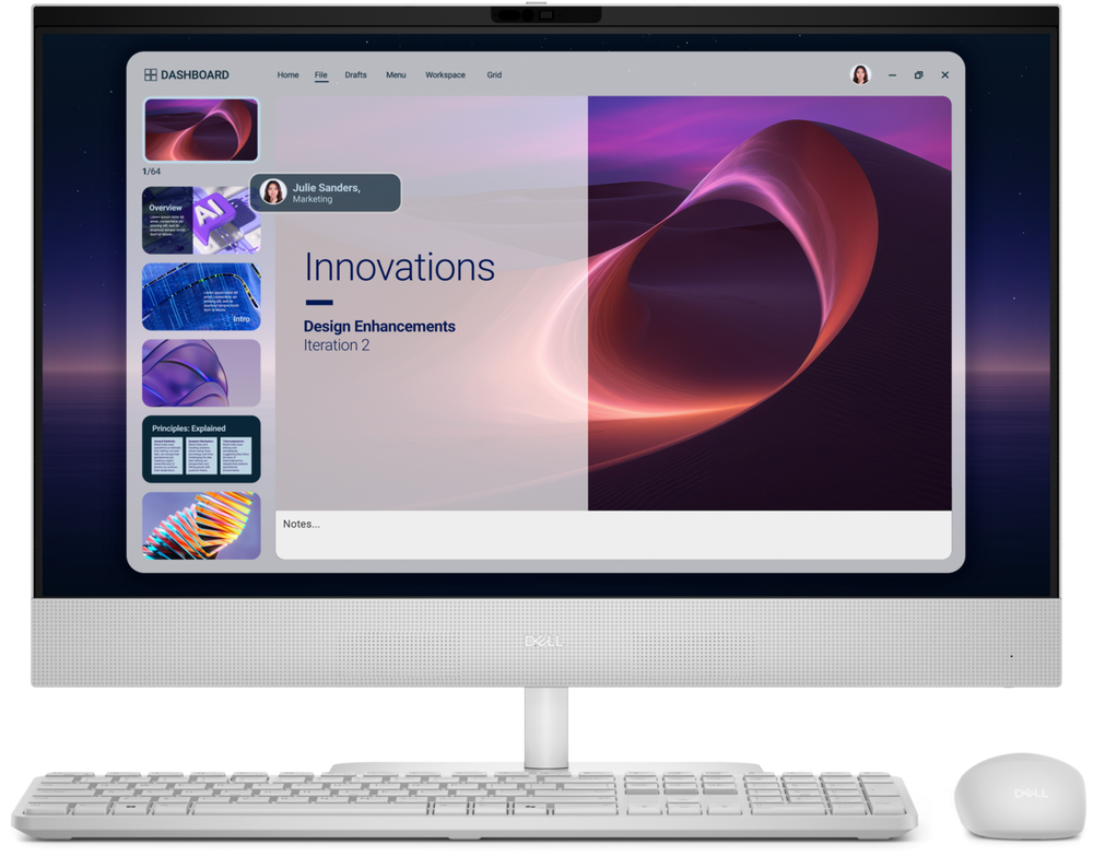Dell 24 All-in-One (Core Ultra 7 355, 16GB, 1TB)