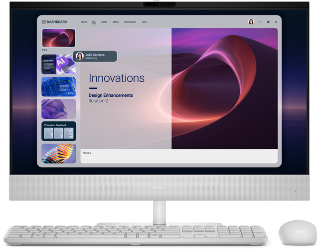 Dell 24 All-in-One (Core Ultra 7 355, 16GB, 1TB)