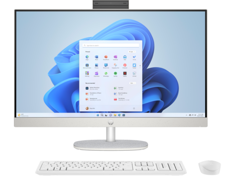 HP 27 cr1000i AIO – 27″ FHD TOUCHSCREEN 1920×1080 FHD | Core Ultra 7-155U – 512GB SSD – 8GB RAM –  INTEL IRIS XE