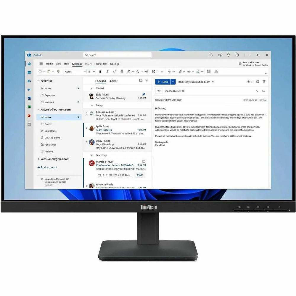 Lenovo ThinkVision S24-4E 24″ (1 year warranty)